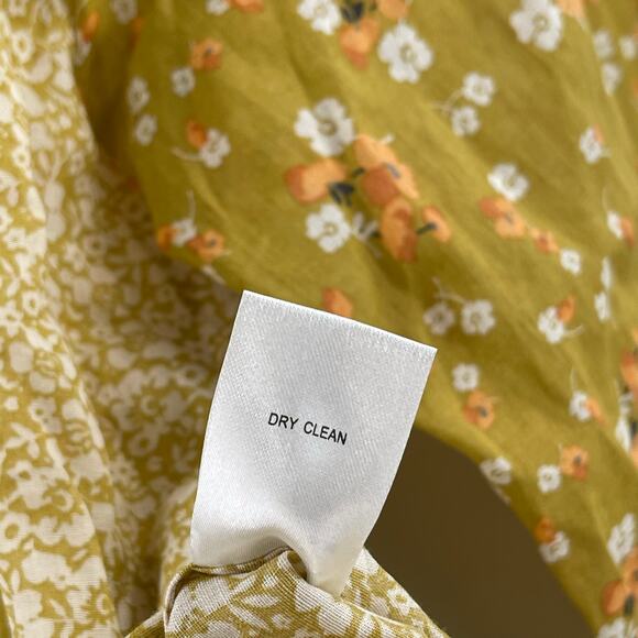 DANIEL RAINN Blouse Size Small NWT Trinity Floral Linen Blend Peasant Top Boho - Picture 13 of 13